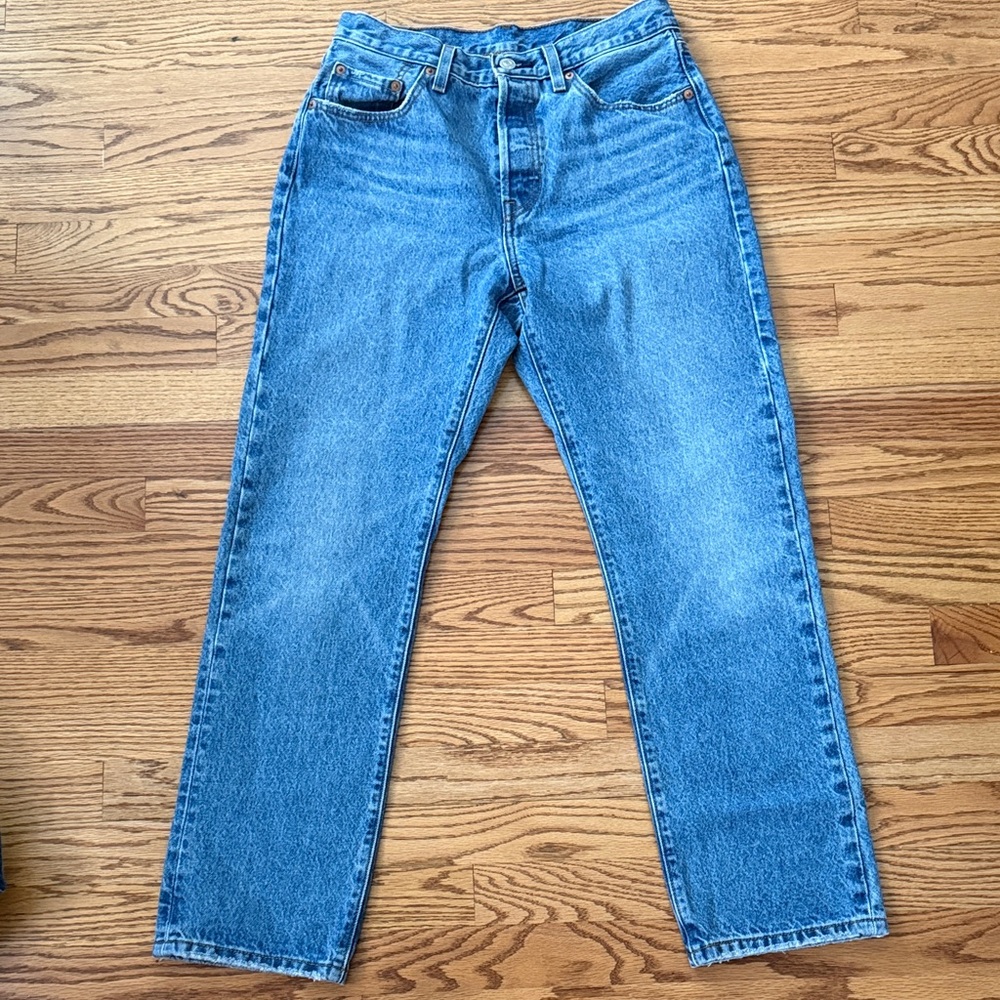 Levi’s 501 Classic Blue Denim Jeans